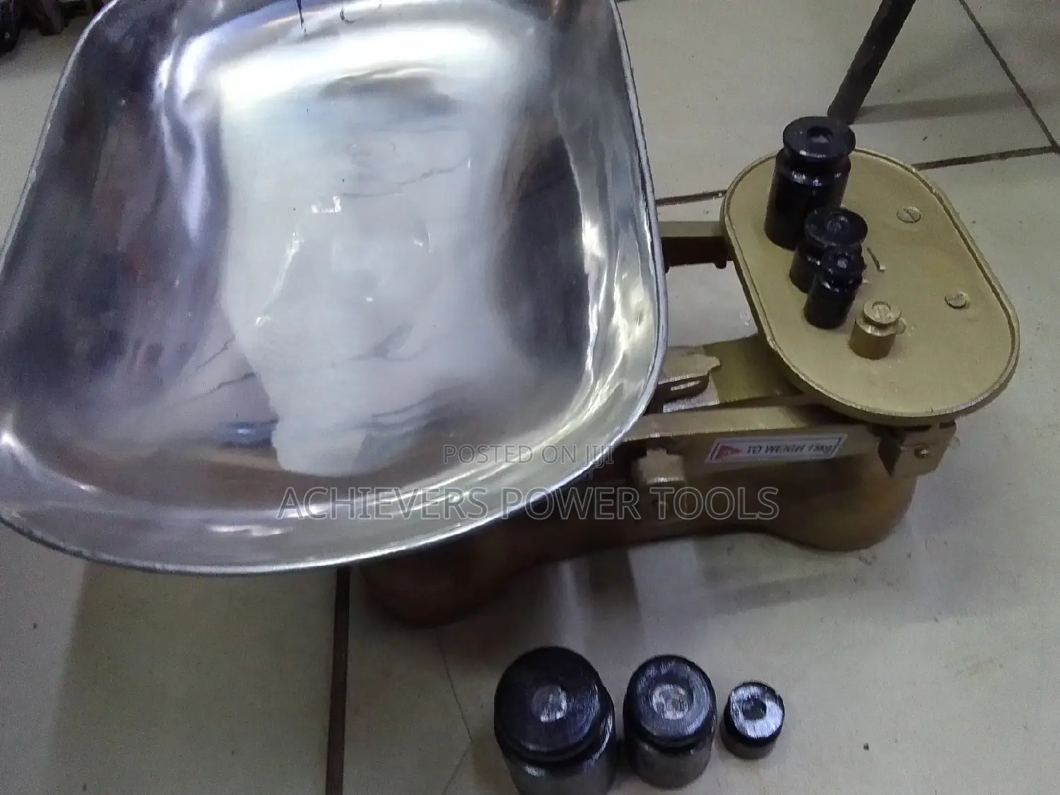 Zinc Manual Weighing Scale
