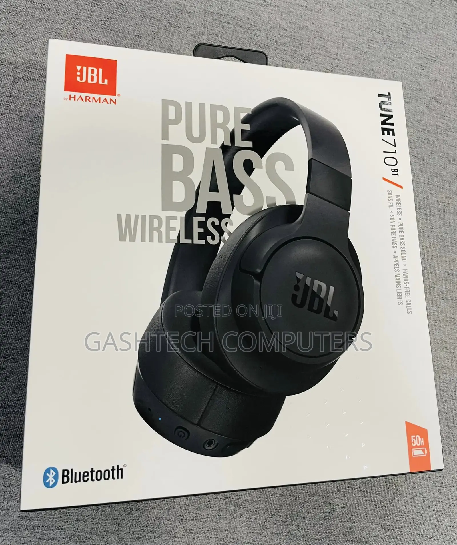 JBL TUNE 710BT on Ear Wireless Headphone