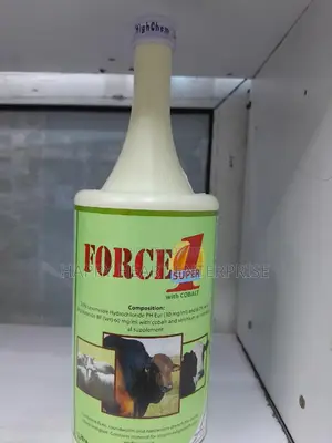 Force 1 Super Dewormer for Sheep Goat, Cows Donkey 1L