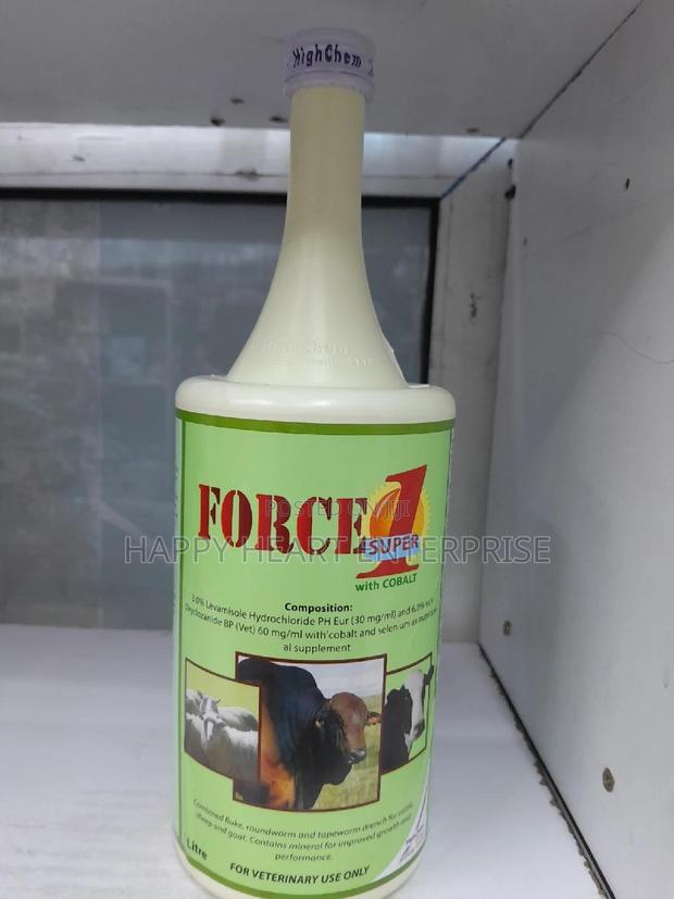 Force 1 Super Dewormer for Sheep Goat, Cows Donkey 1L - thumbnail 3