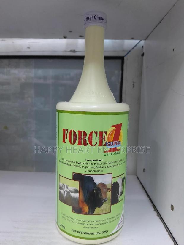 Force 1 Super Dewormer for Sheep Goat, Cows Donkey 1L - thumbnail 4