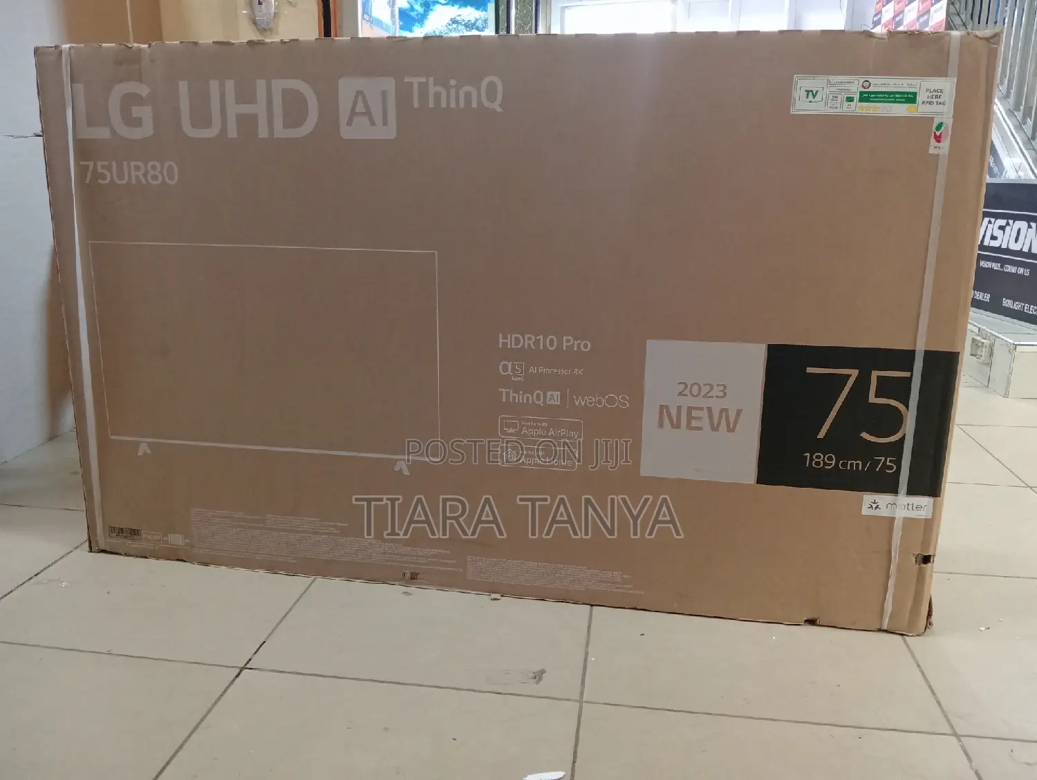 LG 75" Smart Uhd Ur80 LED TV