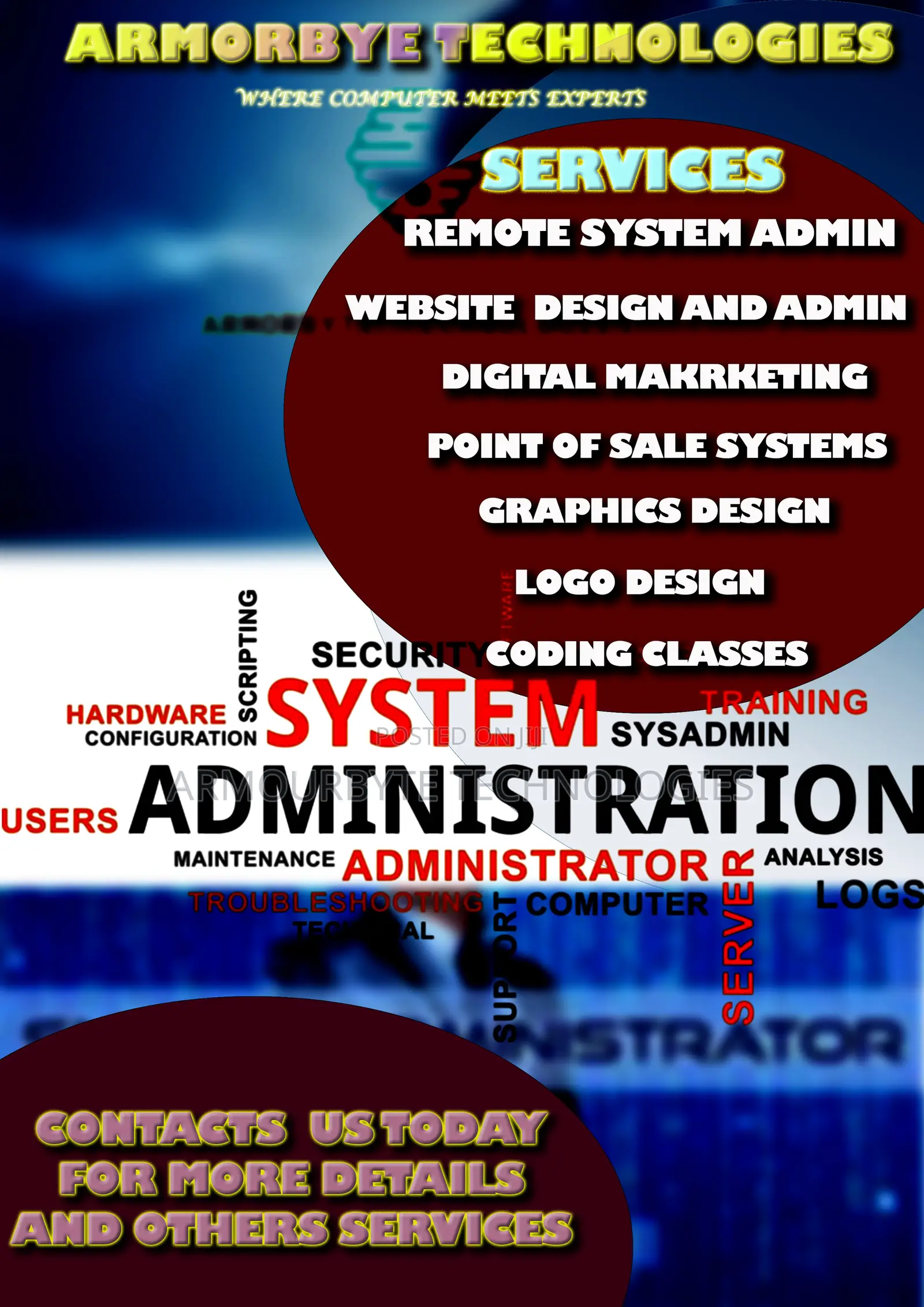 System Administrator and Website Management