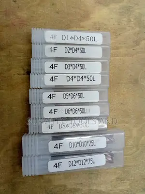 4flute Carbide Endmill Cutter, Flat CNC Endmill, Carbide Cutting Tool.