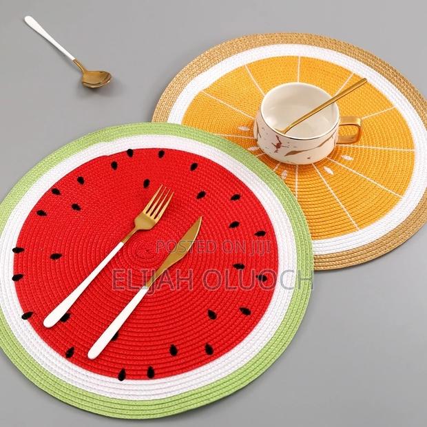 6pcs Fruit Shape Table Mats - thumbnail 2