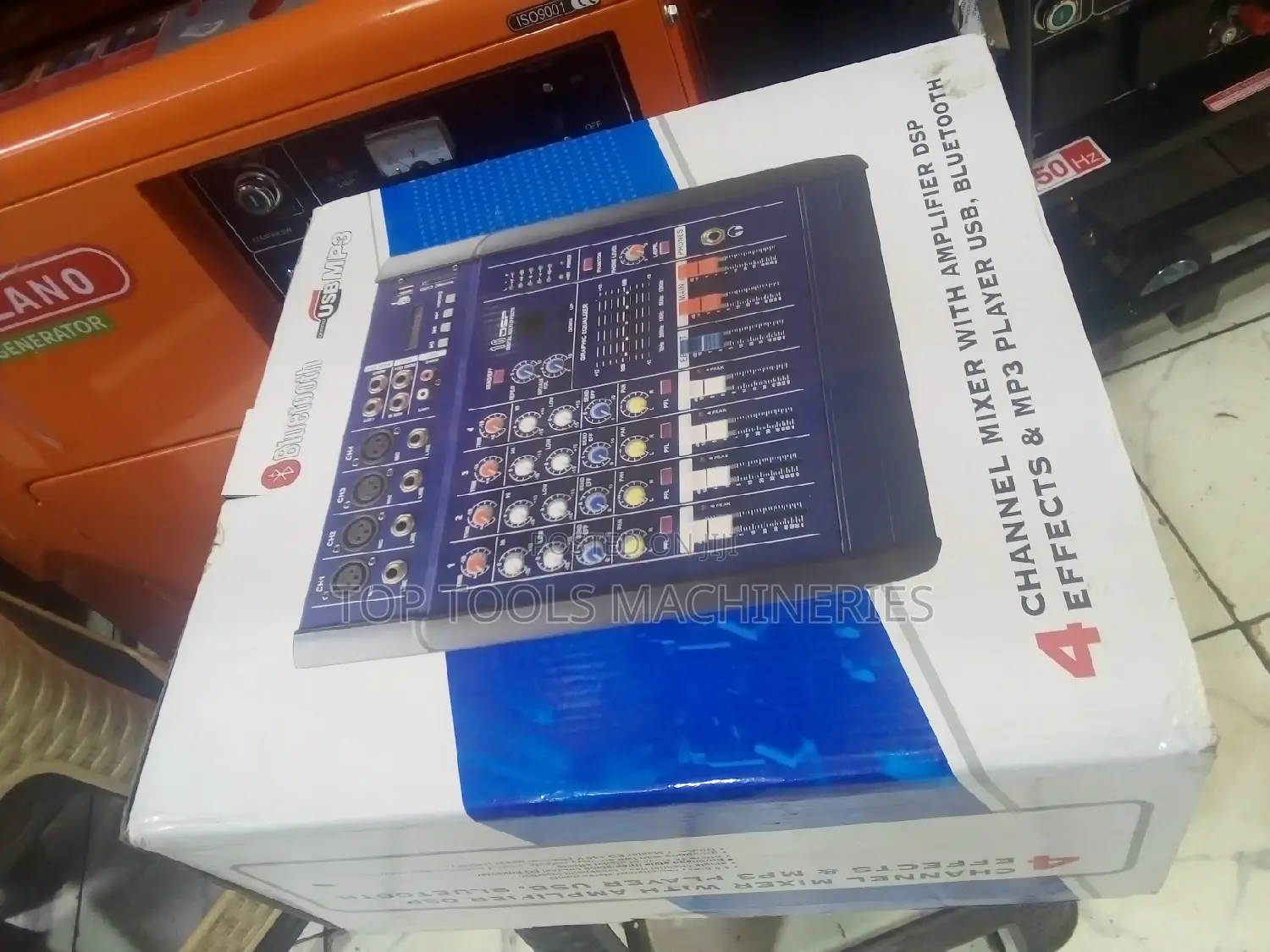 Audio Mixer 4 Channel With Bluetooth