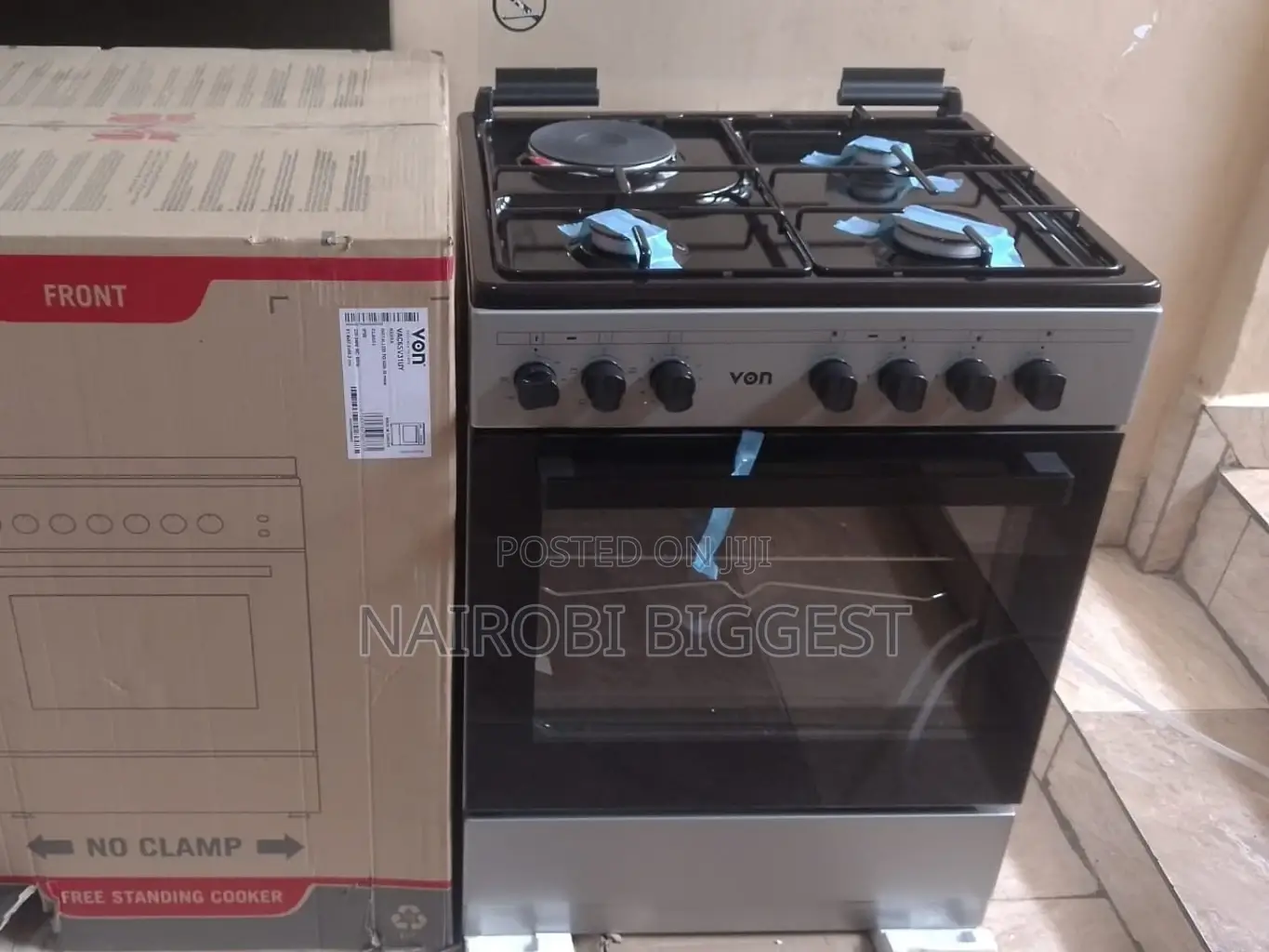 Classic Von 60*60 3+1 Standing Cooker