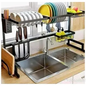 Dish Drainer/Rack, Black