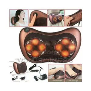 Car and Home Massage Pillow Kit, Neck and Cervical Pillow