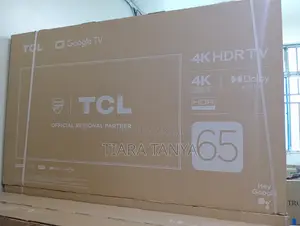 TCL 65" Smart Google UHD Led Tv
