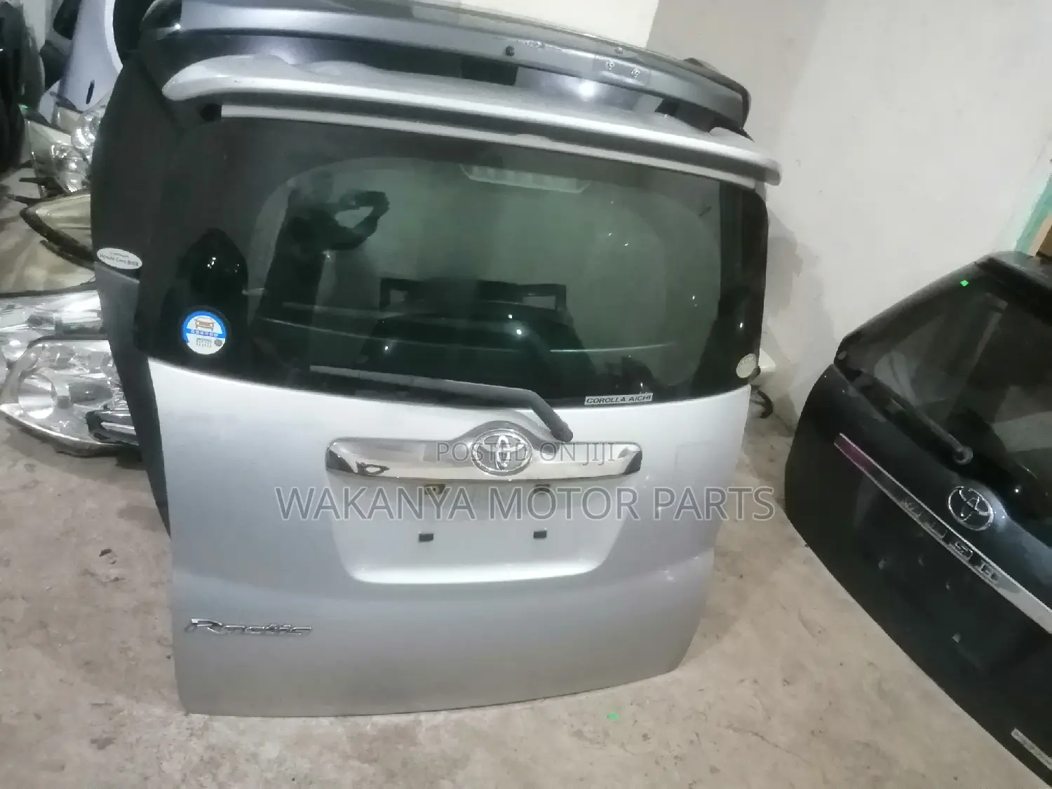 Toyota Ractis Tailgate/Boot Model 2005/2010, Clean Ex Japan