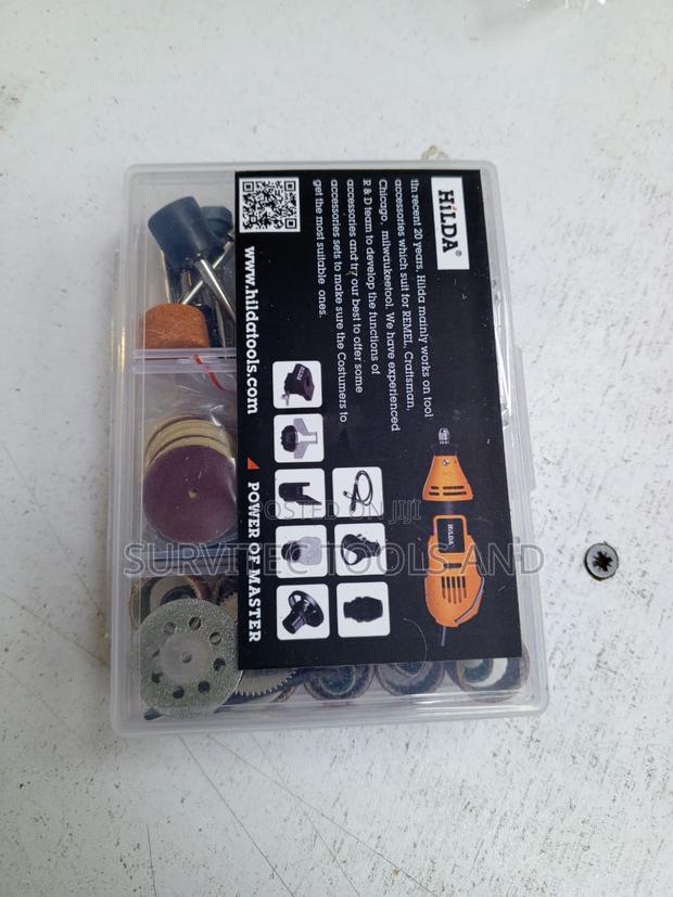 Hilda 92pc Wood Metal Engraving Electric Rotary Tool