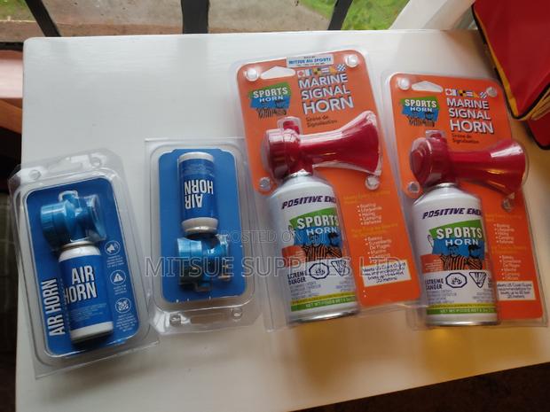 Pair Of Small Airhorns 40G & Pair Of 235G For Sport Safety