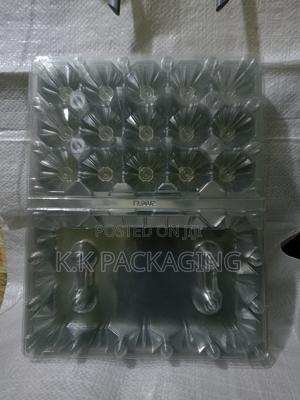 Clear Plastic Egg Trays 15 Holes - thumbnail 2