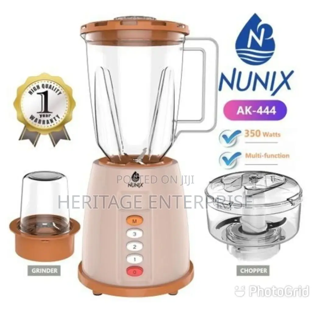 Blender, Nunix 3 in 1 Blender,