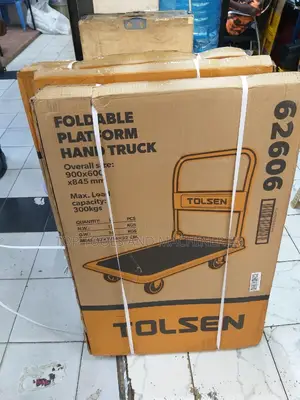 Tolsen 300kgs Foldable Trolley (Foldable Hand Truck)