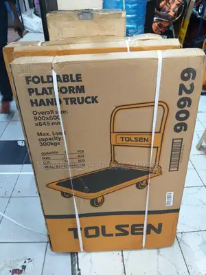 Tolsen 300kgs Foldable Trolley (Foldable Hand Truck)