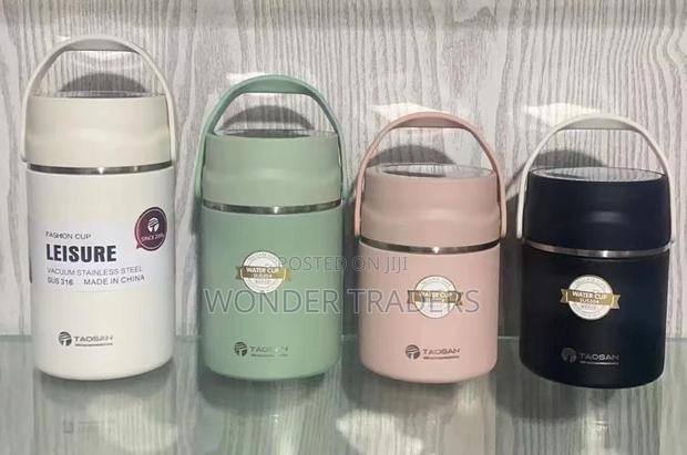 1000 Ml Infinite Food Flask With Foldable Spoon