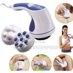 Relax Tone Spin Full Body Massager - Blue/White - thumbnail 2