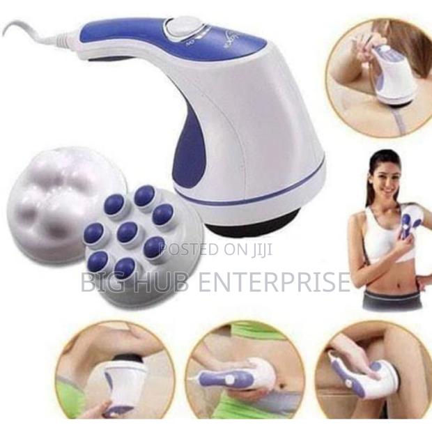 Relax Tone Spin Full Body Massager - Blue/White - main view