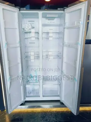 Ramtons Rf/319- 430 Liters Side By Side Led No Frost Fridge