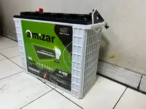 Brand New Amizar Tall Tubular Solar Battery