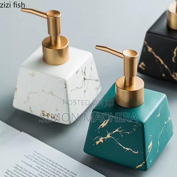 Marble Ceramic Soap Dispenser - main view