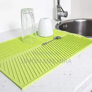 Absorbent Nonslip Drain Dish Drying Mat