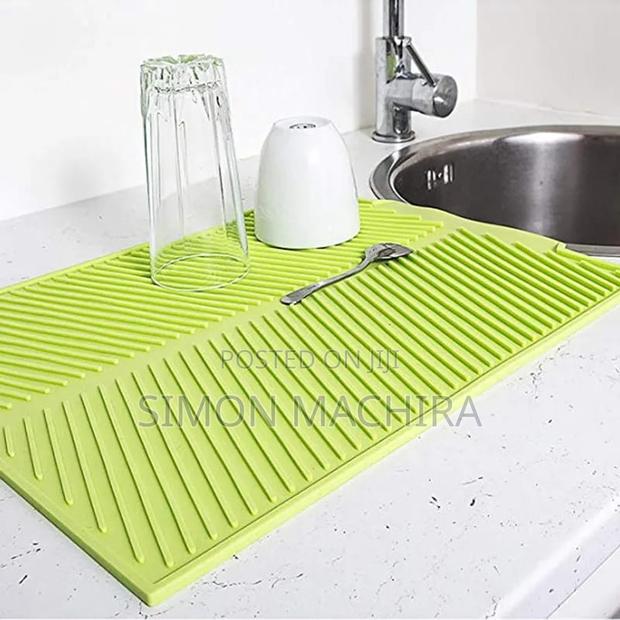 Absorbent Nonslip Drain Dish Drying Mat