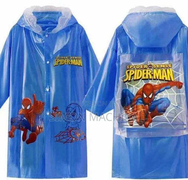 Cartoon Themed Raincoat - main view