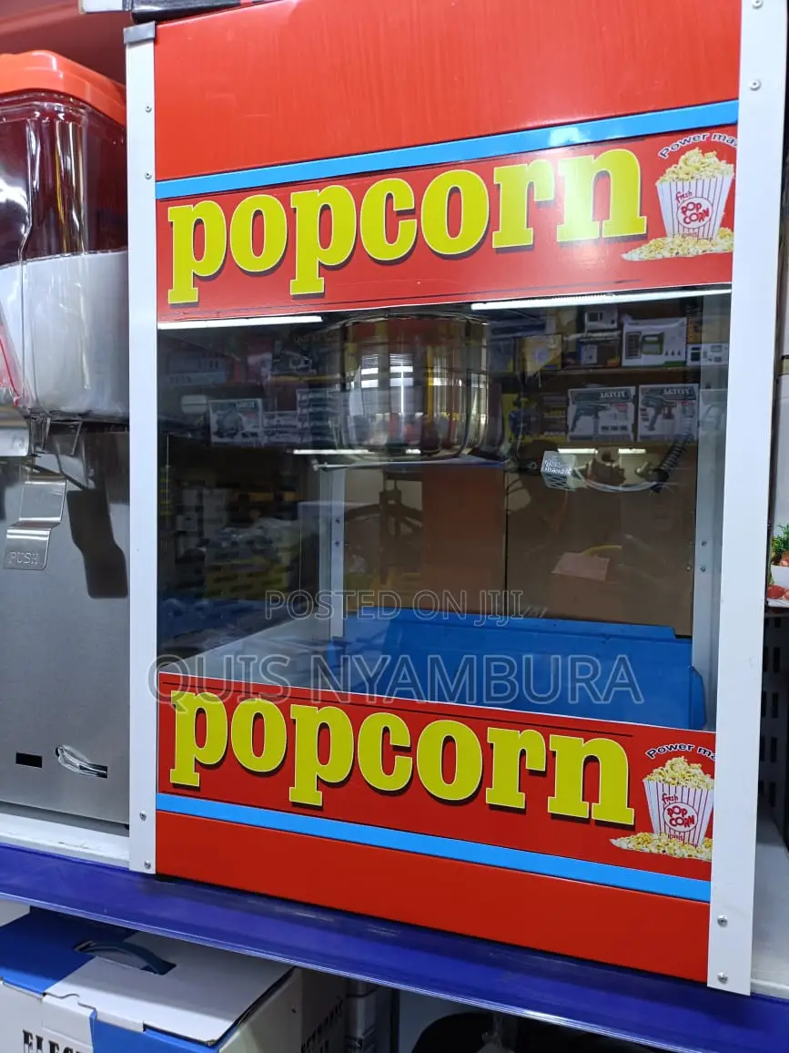 Industrial Popcorn Maker (Machine).