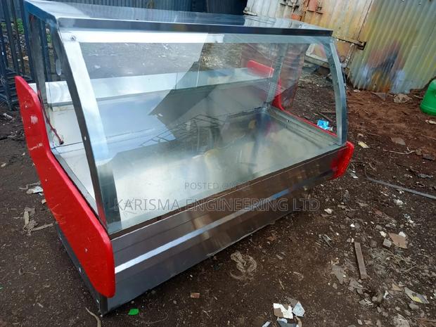 Modern Meat Storage Chiller Display - main view