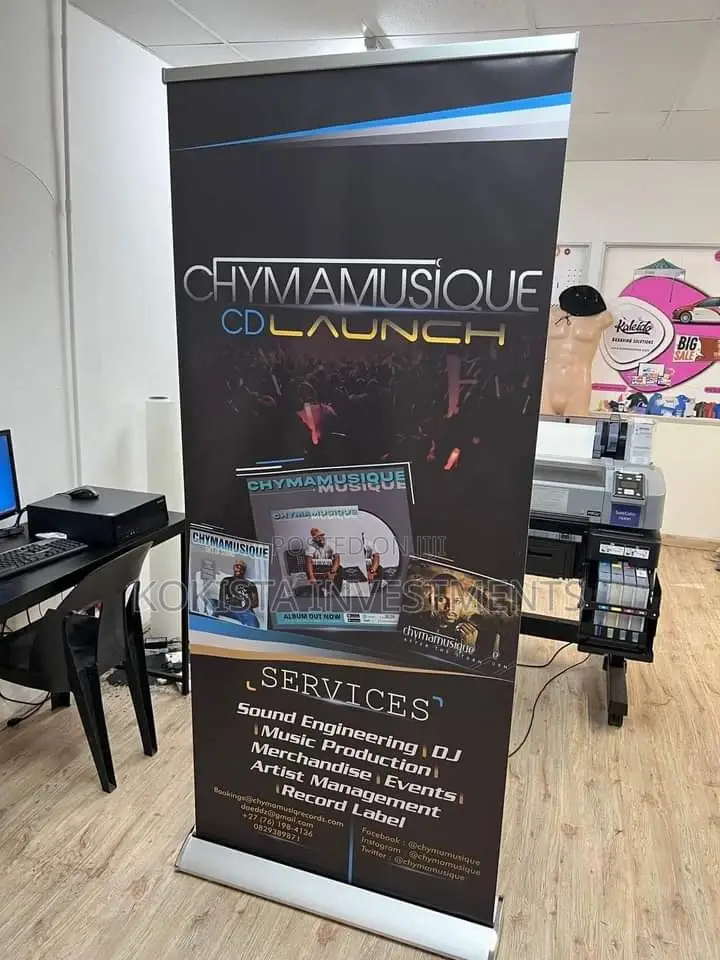 Broad Base Banners for Advertisement