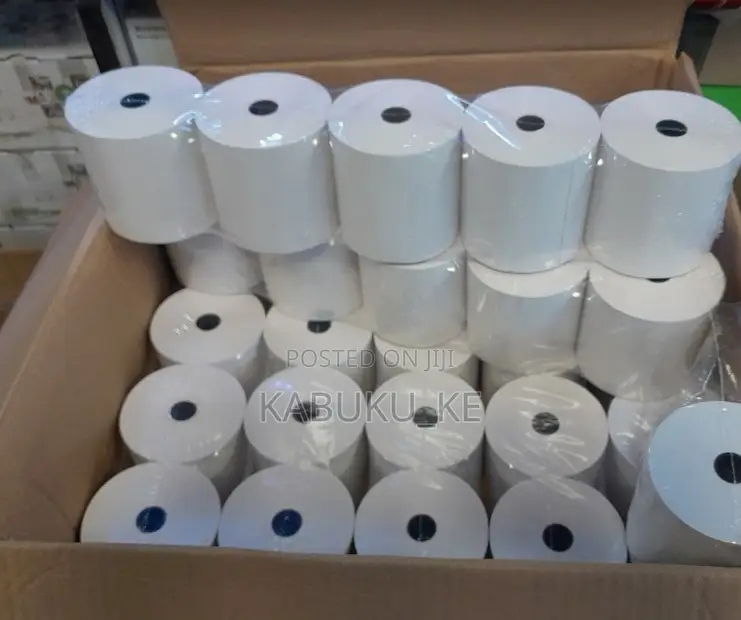 80mm X 80mm Thermal Paper- A Box of 50 Pieces