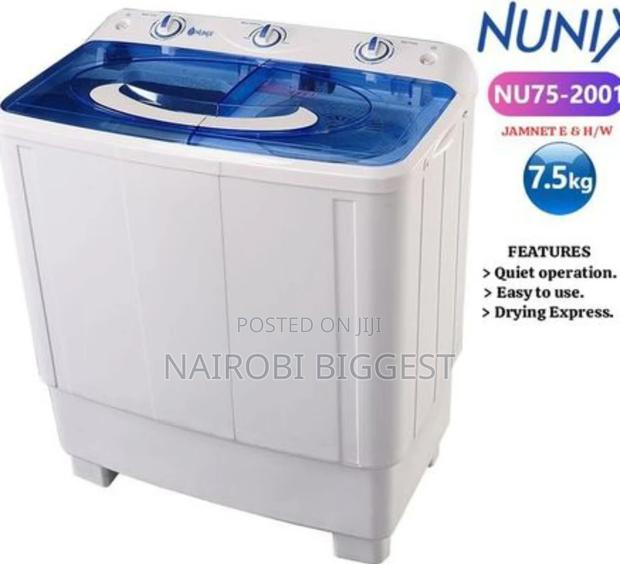 Best Model Nunix 7.5kgs Twin Tub Washing Machine