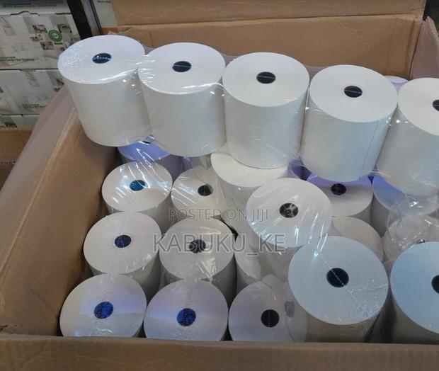 Box 50 Pieces Thermal Rolls 80mm×80mm - main view