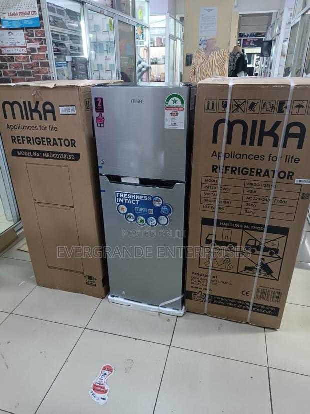 Fridge/Refrigerator 138 Litres Mika Fridge