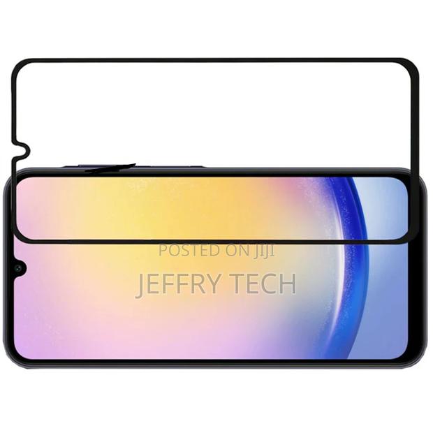 Samsung Galaxy A25 5G Full Cover Glass Screen Protector Blac - thumbnail 2