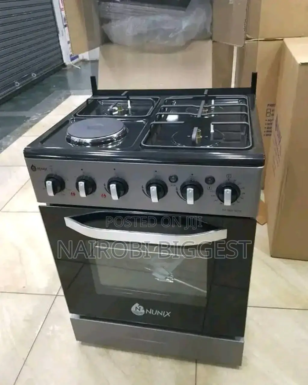 Nunix 3gas+1 Electric Standing 60×60 Cooker