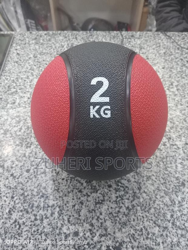 2kg Medicine Ball Core Strength Workout Exerciser Firm Grip