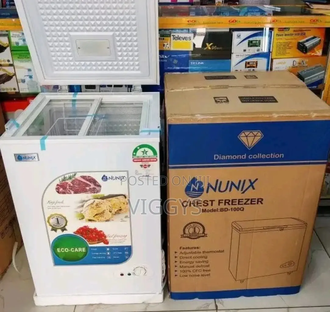 Amazing Nunix 100 Litres Deep Freezer