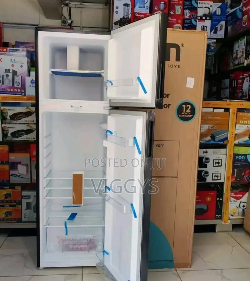 Original Von 138litre Double Door Fridge