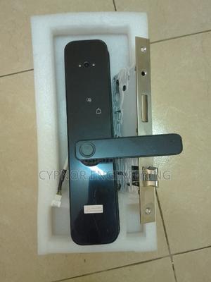 F008 Remote Controlled Smart Lock With Mechanical Keys - thumbnail 2