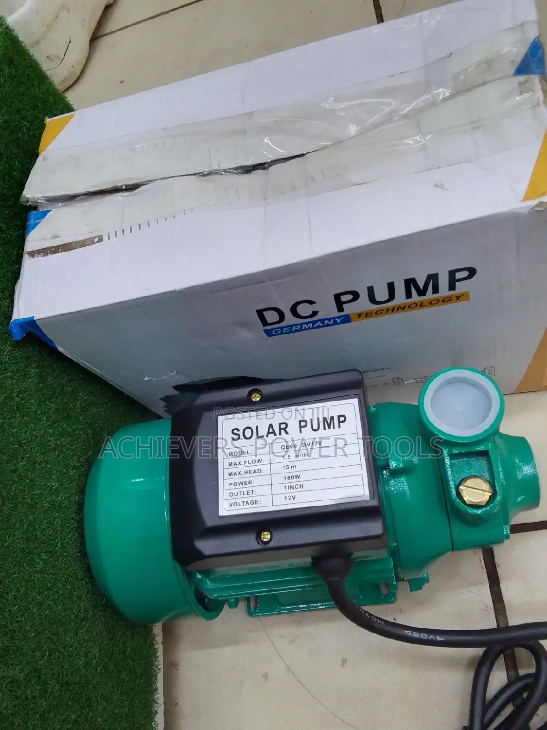 Original DC 0.5hp Booster Pump
