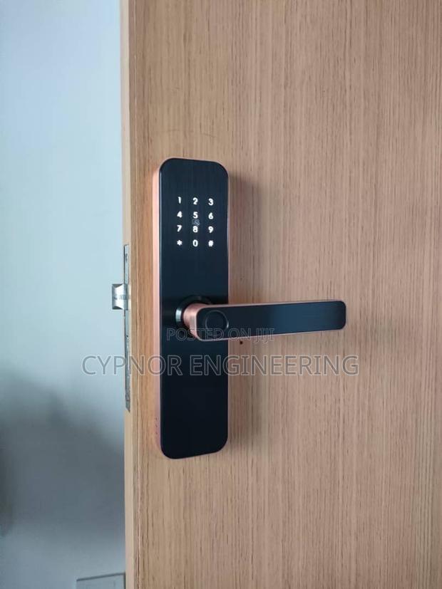 Safety Waterproof Exterior Smart Biometric Lock - main view