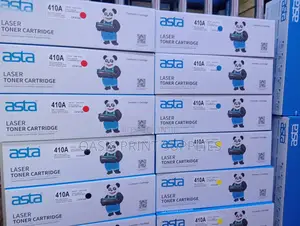 Original Asta 410A Toner (Black, Cyan, Magenta Yellow)