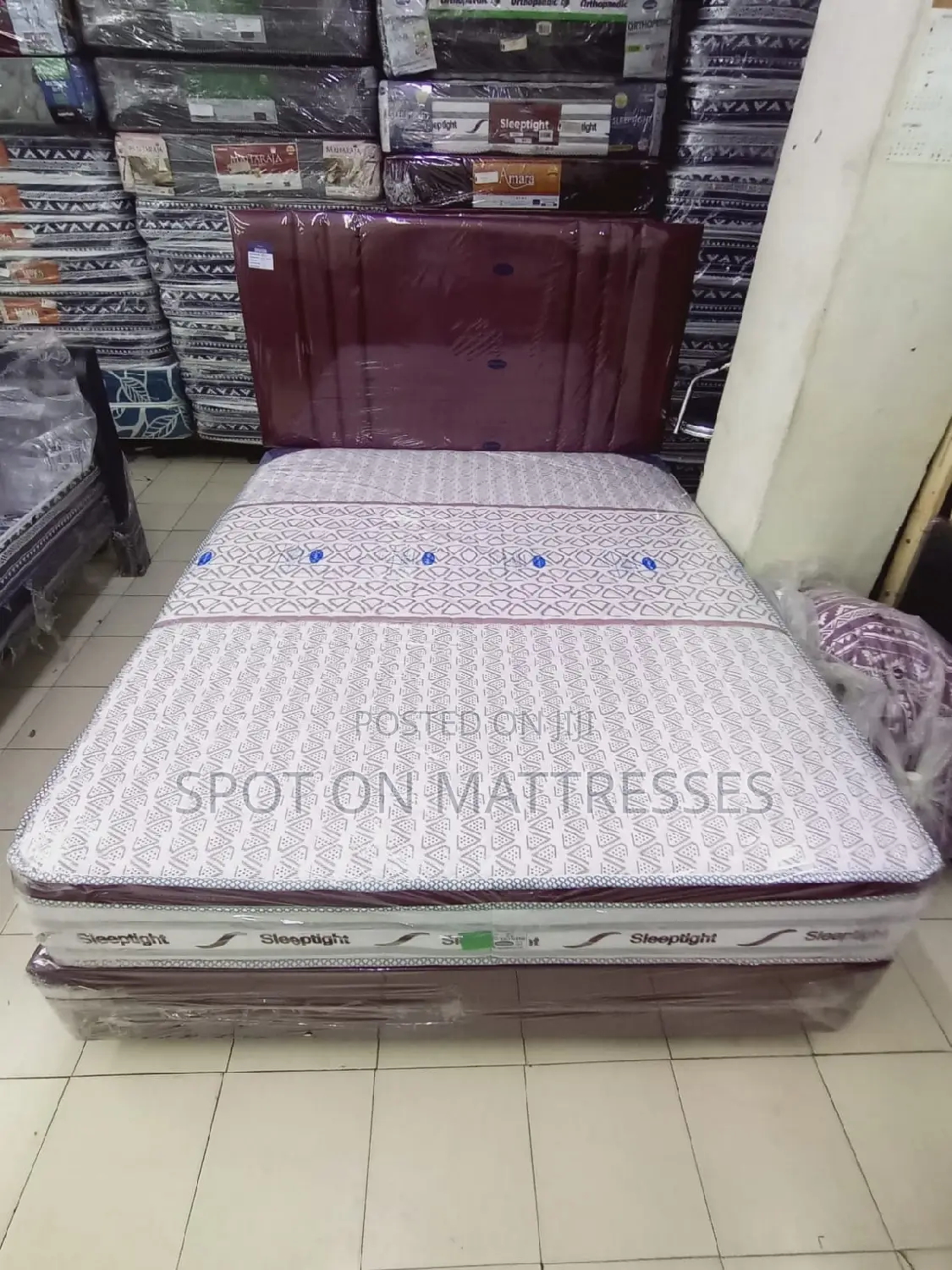 Special Offer! 5×6 Complete Bedset(Bed+Divan+Spring Mattress