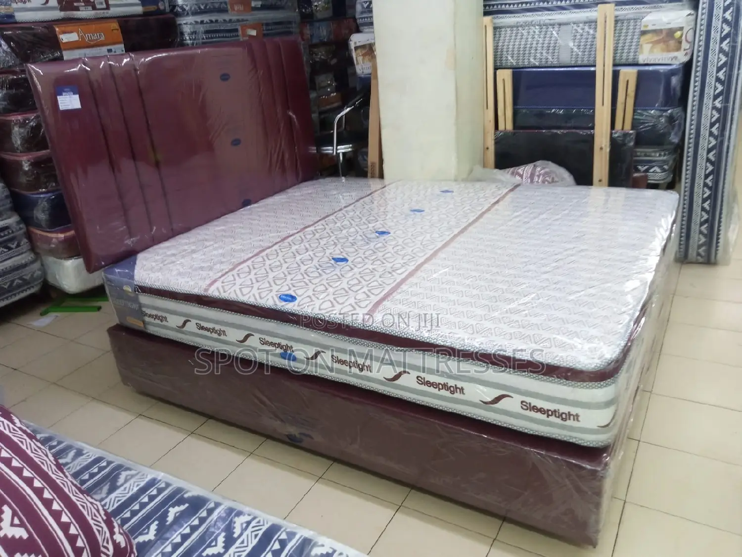 Special Offer! 5×6 Complete Bedset(Bed+Divan+Spring Mattress