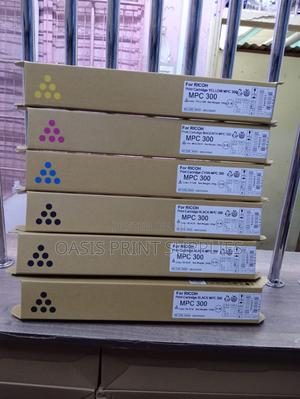 Original Ricoh MPC 300 Toner (Black, Yellow, Magenta Cyan)