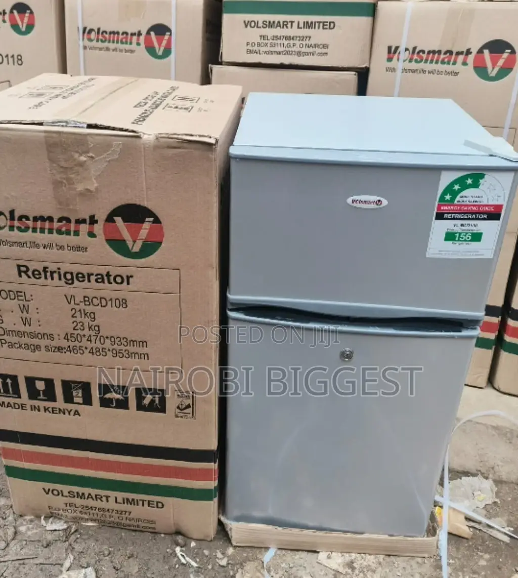 Volsmart 109 Litres Double Door Refrigerator